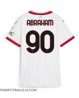 AC Milan Tammy Abraham #90 Tricou Fotbal Replică 2024-25 Femei Deplasare